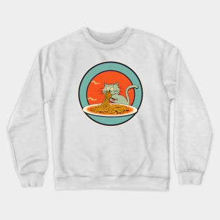 Kitty Chow Mein Crewneck Sweatshirt